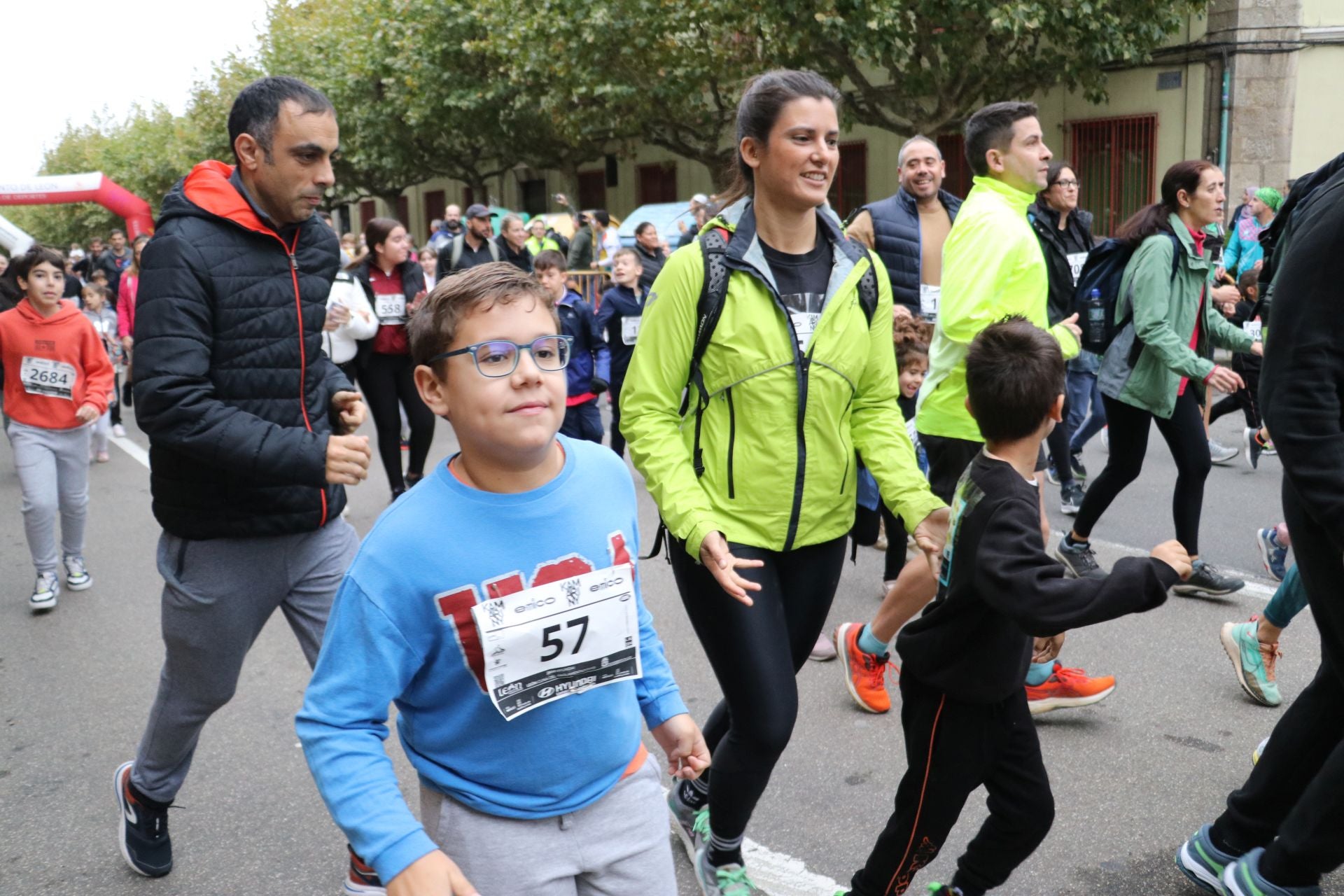 Las méjores imágenes de la carrera popular de los &#039;10 kilómetros Ciudad de León&#039;