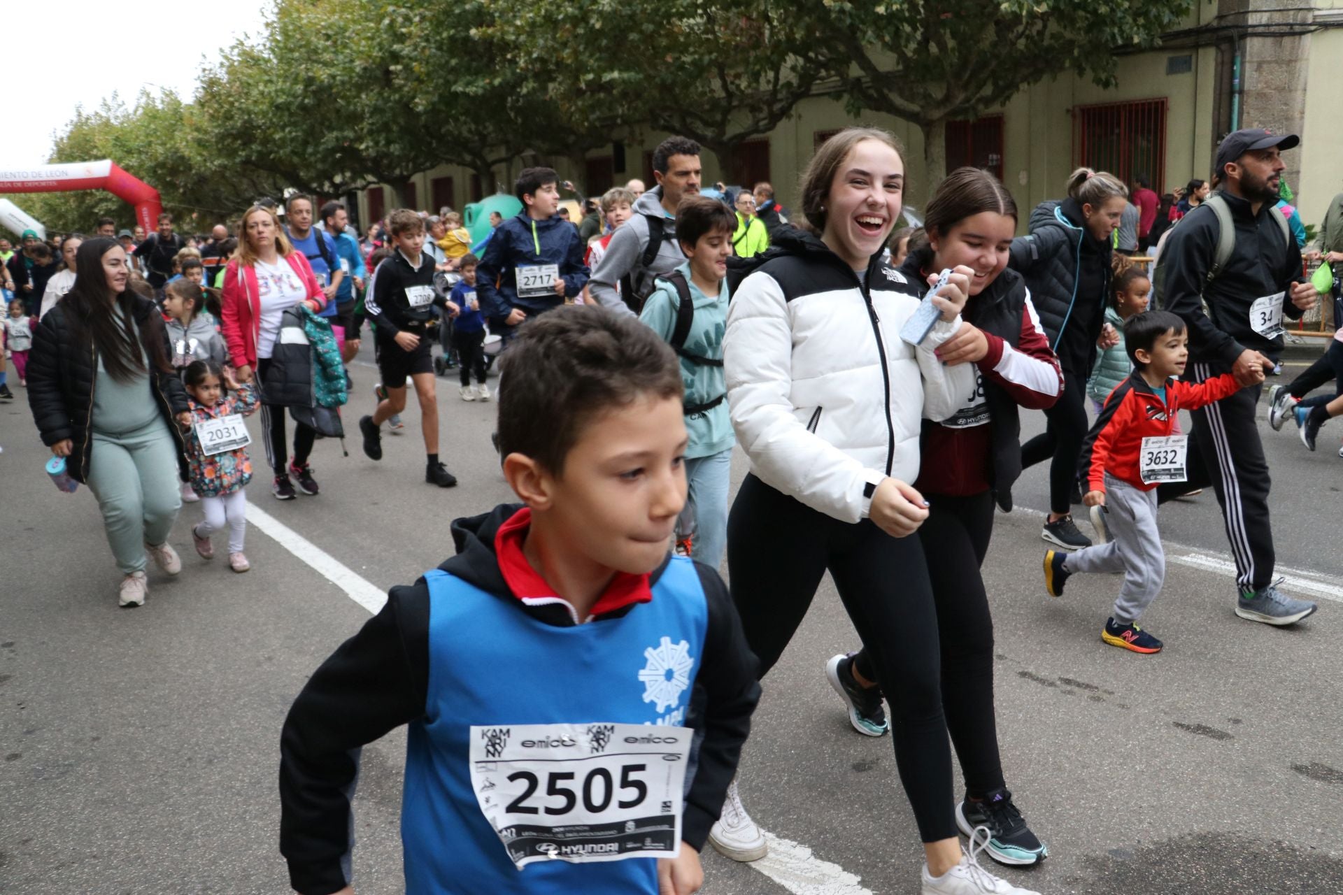 Las méjores imágenes de la carrera popular de los &#039;10 kilómetros Ciudad de León&#039;