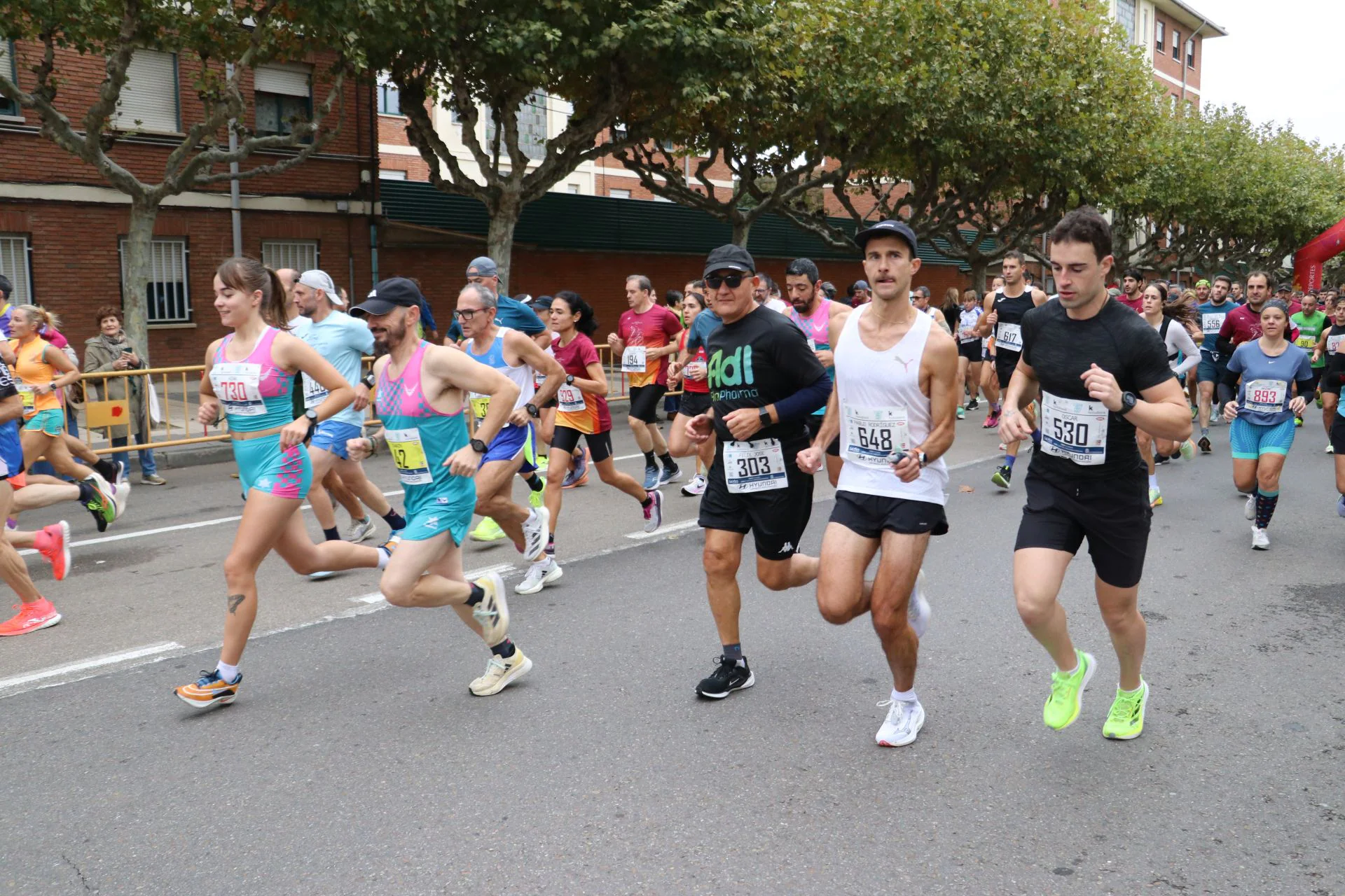 Salida de los &#039;10 kilómetros Ciudad de León&#039;