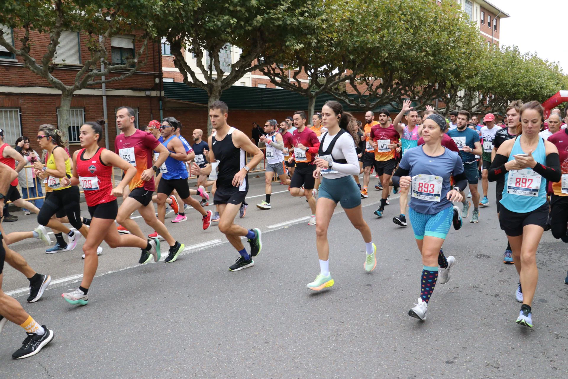 Salida de los &#039;10 kilómetros Ciudad de León&#039;