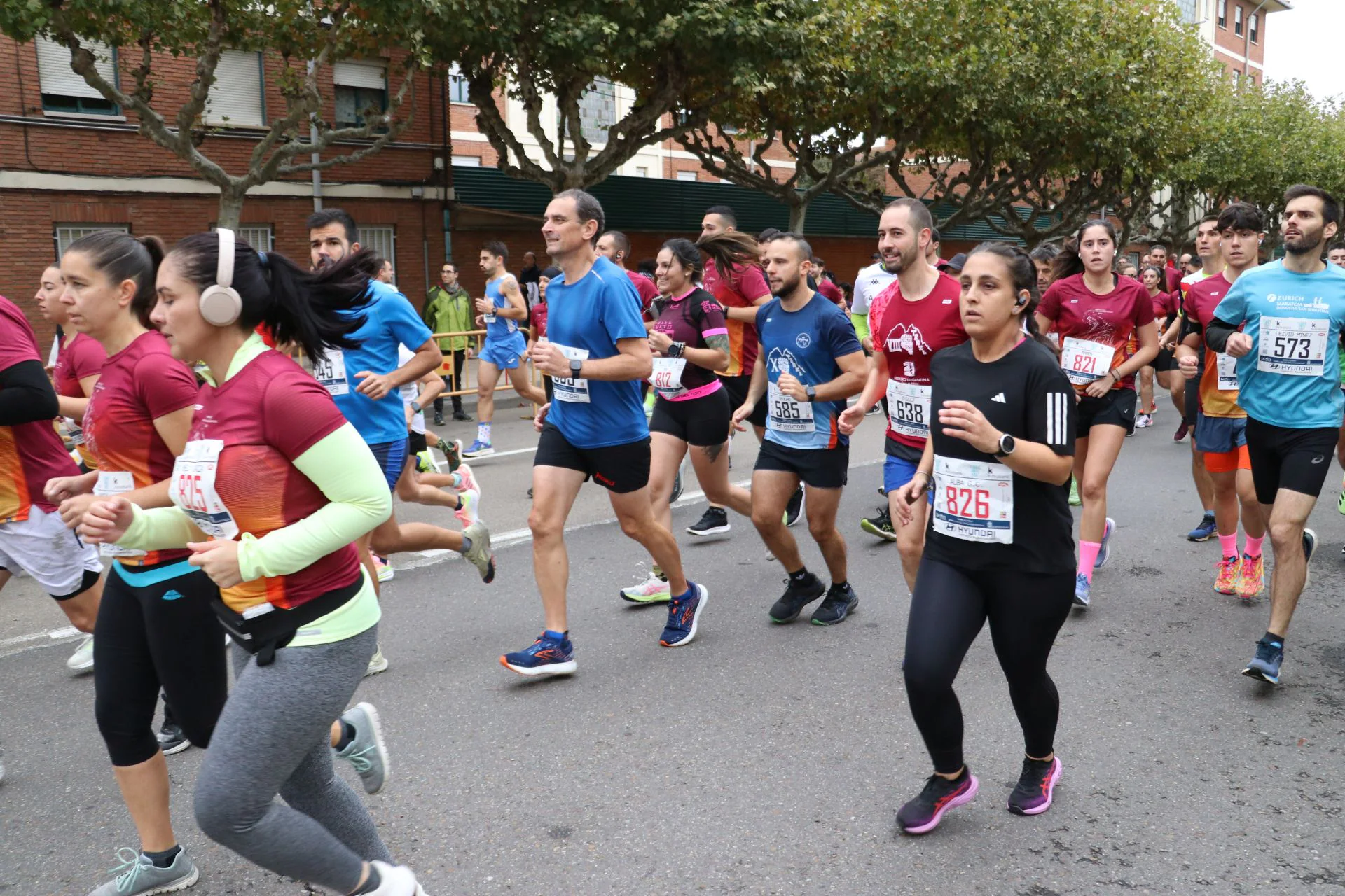 Salida de los &#039;10 kilómetros Ciudad de León&#039;