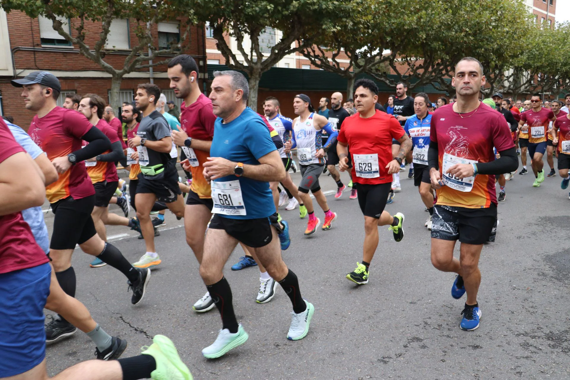 Salida de los &#039;10 kilómetros Ciudad de León&#039;