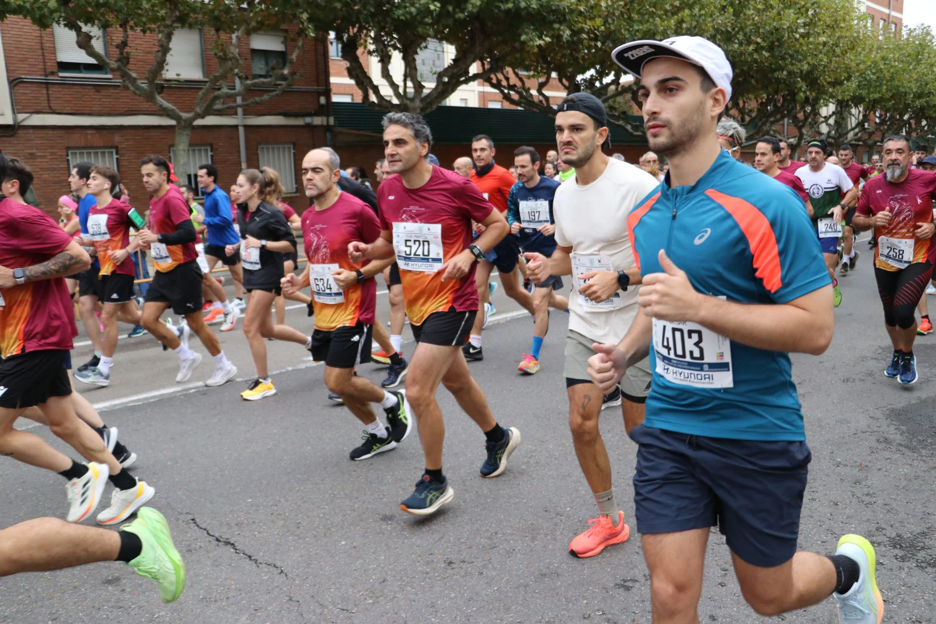 Salida de los &#039;10 kilómetros Ciudad de León&#039;