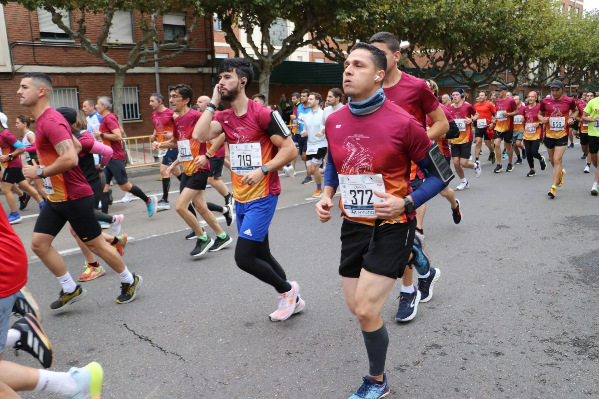 Salida de los &#039;10 kilómetros Ciudad de León&#039;