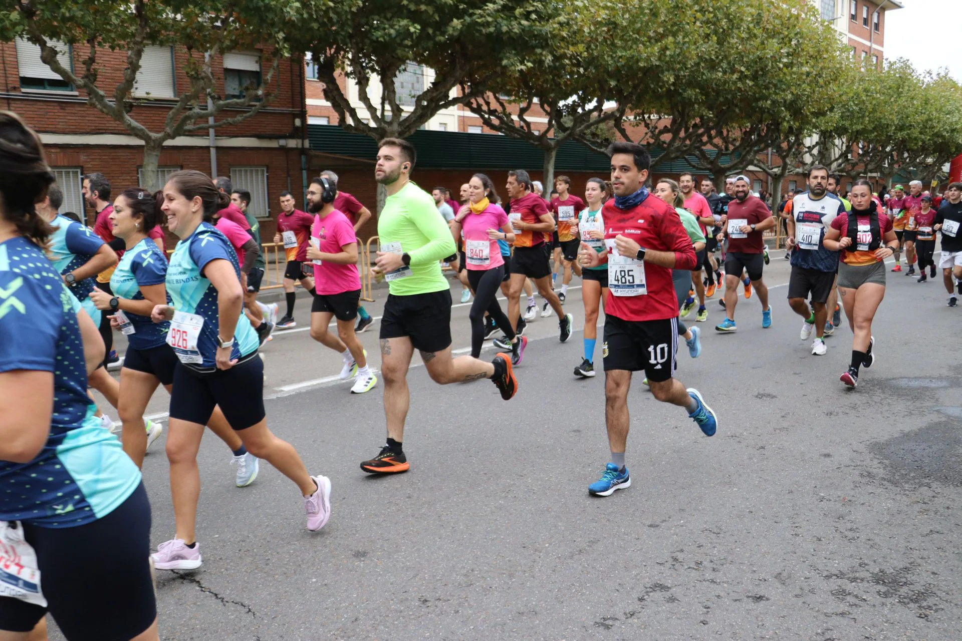 Salida de los &#039;10 kilómetros Ciudad de León&#039;