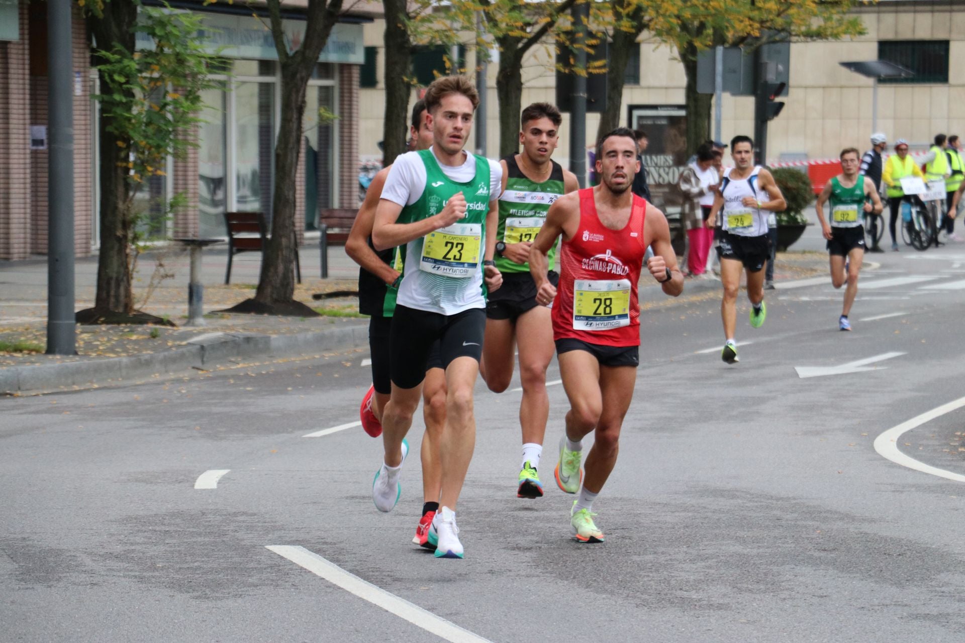 Las imágenes del paso por los 2 kilómetros