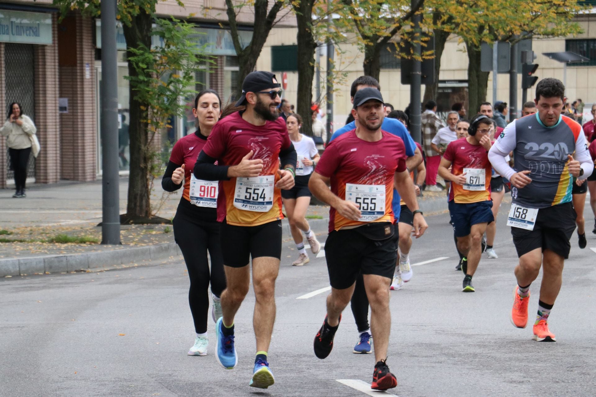 Las imágenes del paso por los 2 kilómetros