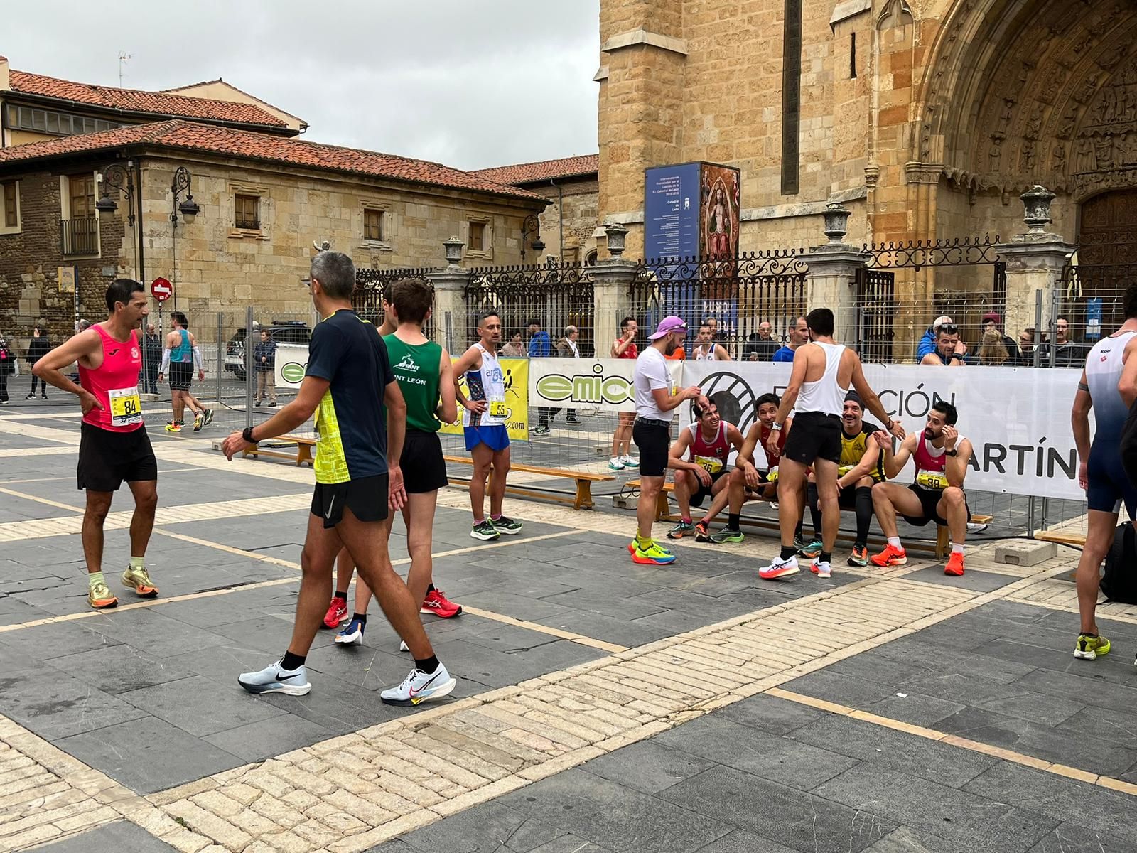 Las imágenes de la llegada a la meta de los 10 kilómetros Ciudad de León
