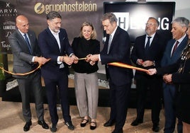 Inauguración del nuevo edificio de 2H Living del Grupo Hosteleón