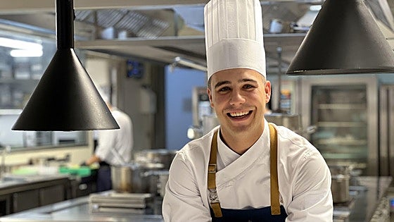 De campeón de hockey a promesa de la alta cocina