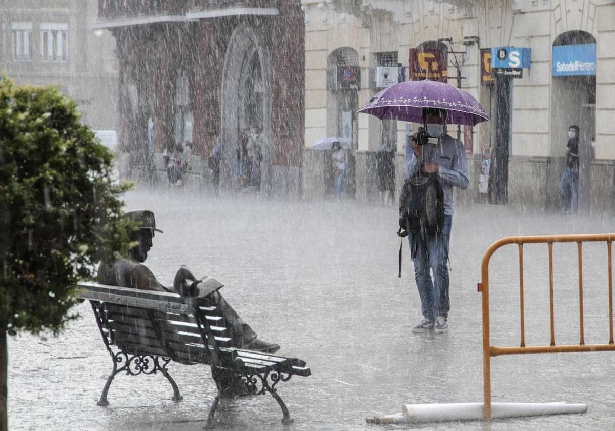 Las tormentas regresan a la provincia de León