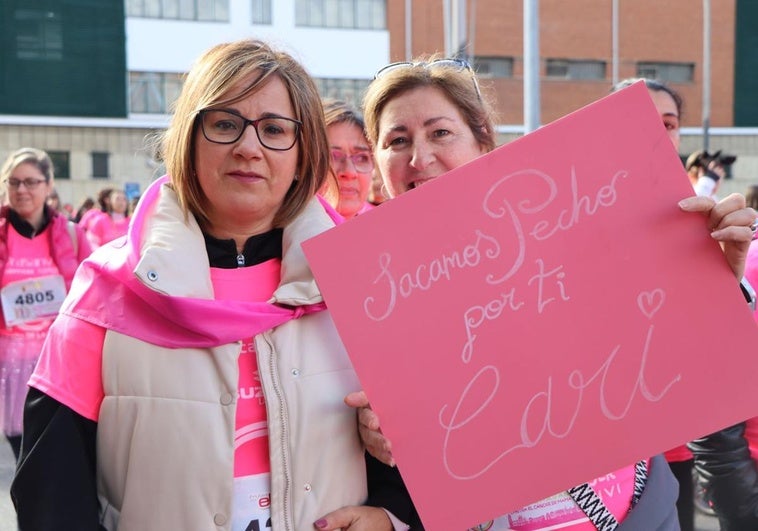 Un instante de la X Carrera de la Mujer celebrada este domingo en León.