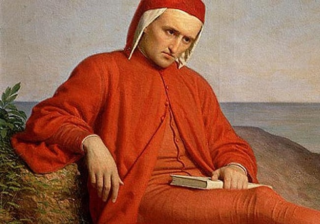 Dante en el exilio.