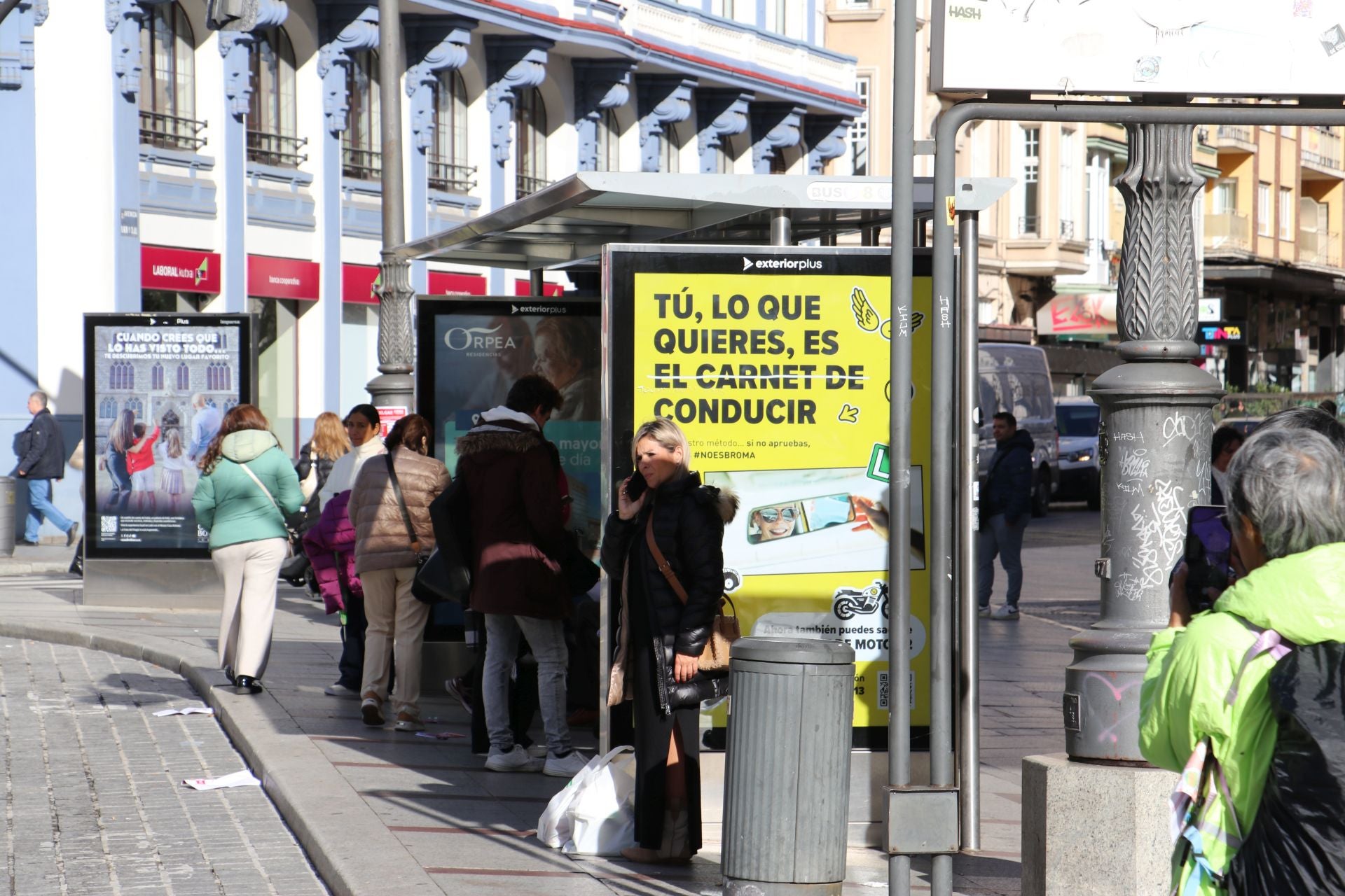 Jornada de huelga en el transporte de León