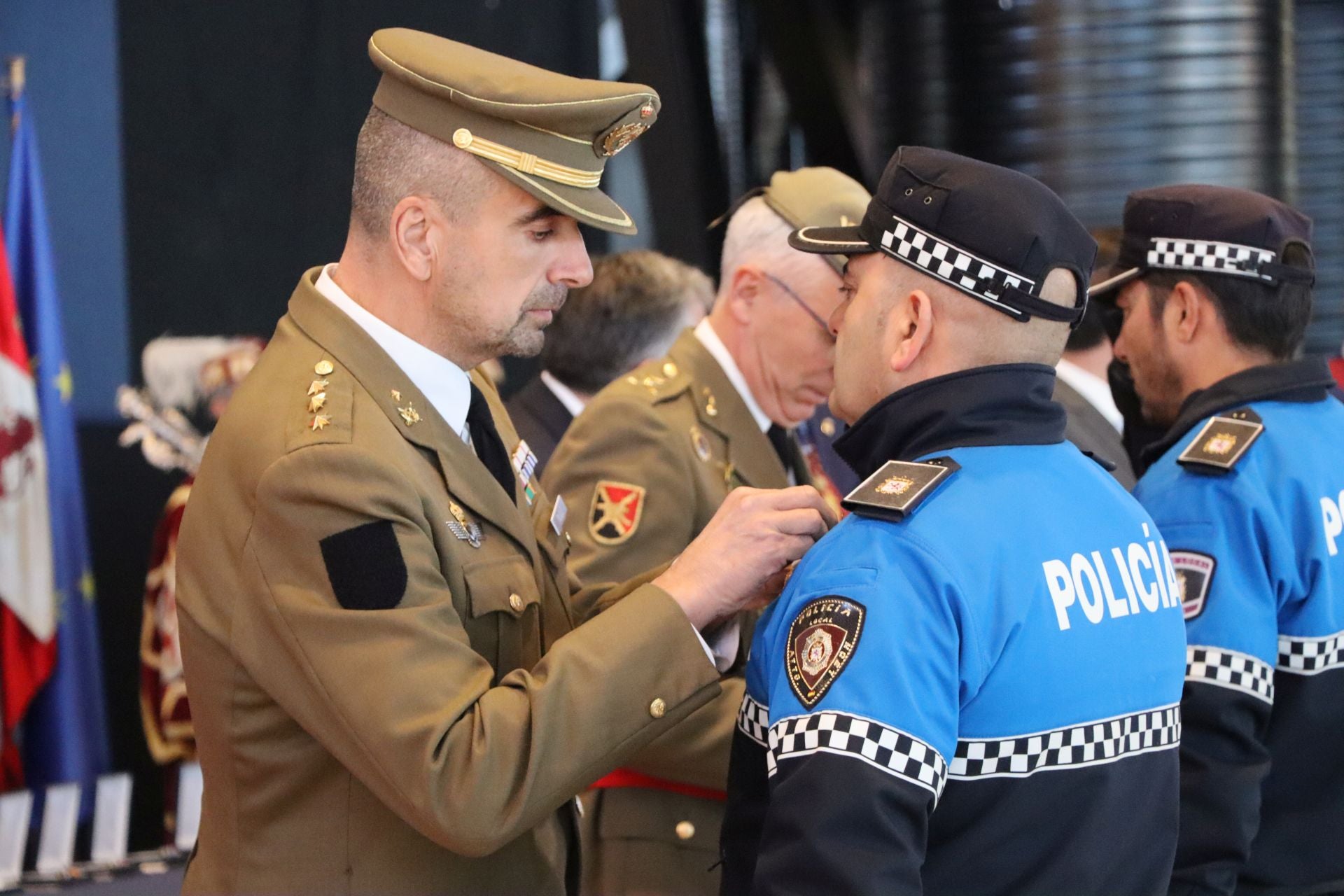 Fiesta de San Marcelo para la Policía Local de León