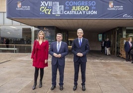 El consejero de la Presidencia, Luis Miguel González Gago, inaugura el XVII Congreso de Juego de Castilla y León.