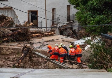 El batallón leonés de la UME se despliega en Valencia por la DANA