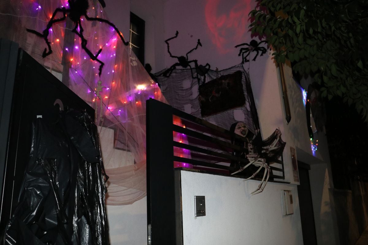 Decoración de Halloween en León