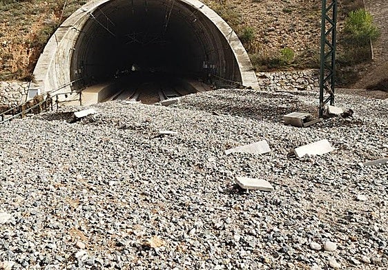 Estado en el que se encuentra la línea tras la DANA.