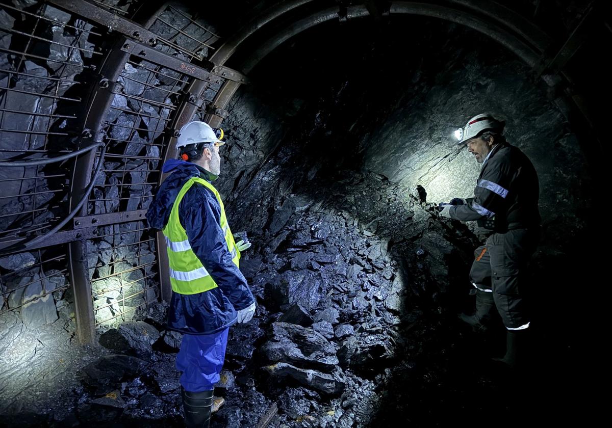 Proyecto en la mina de Caboalles de Arriba.