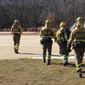 Los bomberos forestales de la Brif de Tabuyo ponen rumbo a Valencia