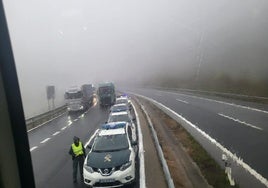 Las imágenes del gran argayo que corta la autopista entre León y Asturias