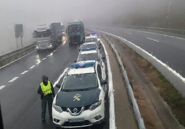 El transporte pide liberar un carril del Huerna antes del fin de semana