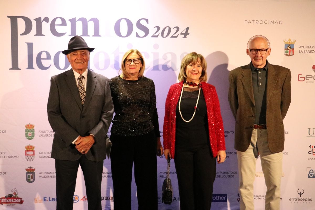 Manuel Díez Valbuena, Carmen Cantalapiedra, Fina Domínguez e Isaac Ferrero.