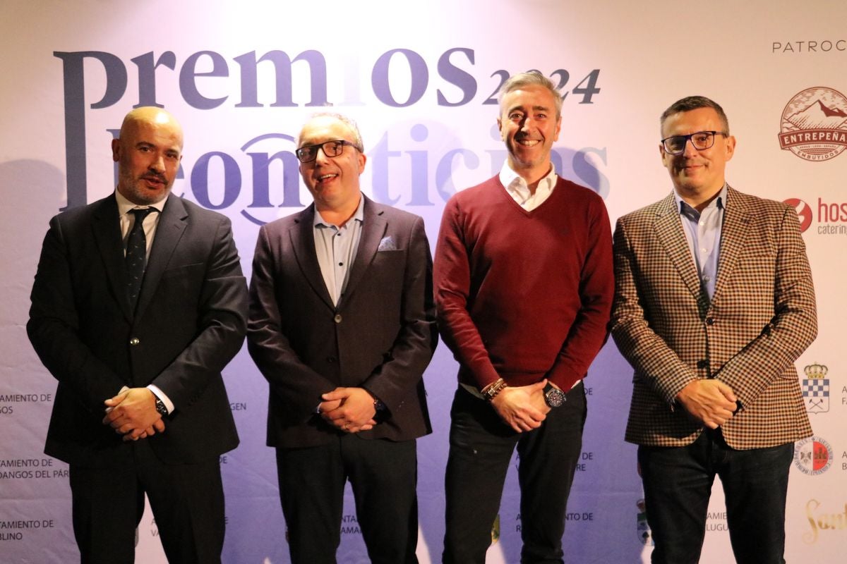 José Manuel Díez, Antonio de la Sierra, Javier González y Javier Lastra.