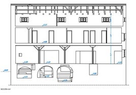 Plano del edificio del Molino Sidrón.