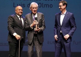 Luis del Olmo recoge su galardón en los Premios Leonoticias 2024