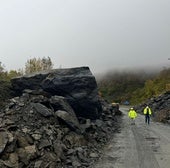 Comienzan los trabajos para abrir un bypass temporal que permita circular por la AP-66