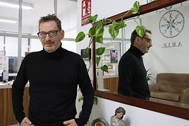 Imagen de Pepe Escobar, miembro de la Asociación Provincial de Alcohólicos Rehabilitados de León.