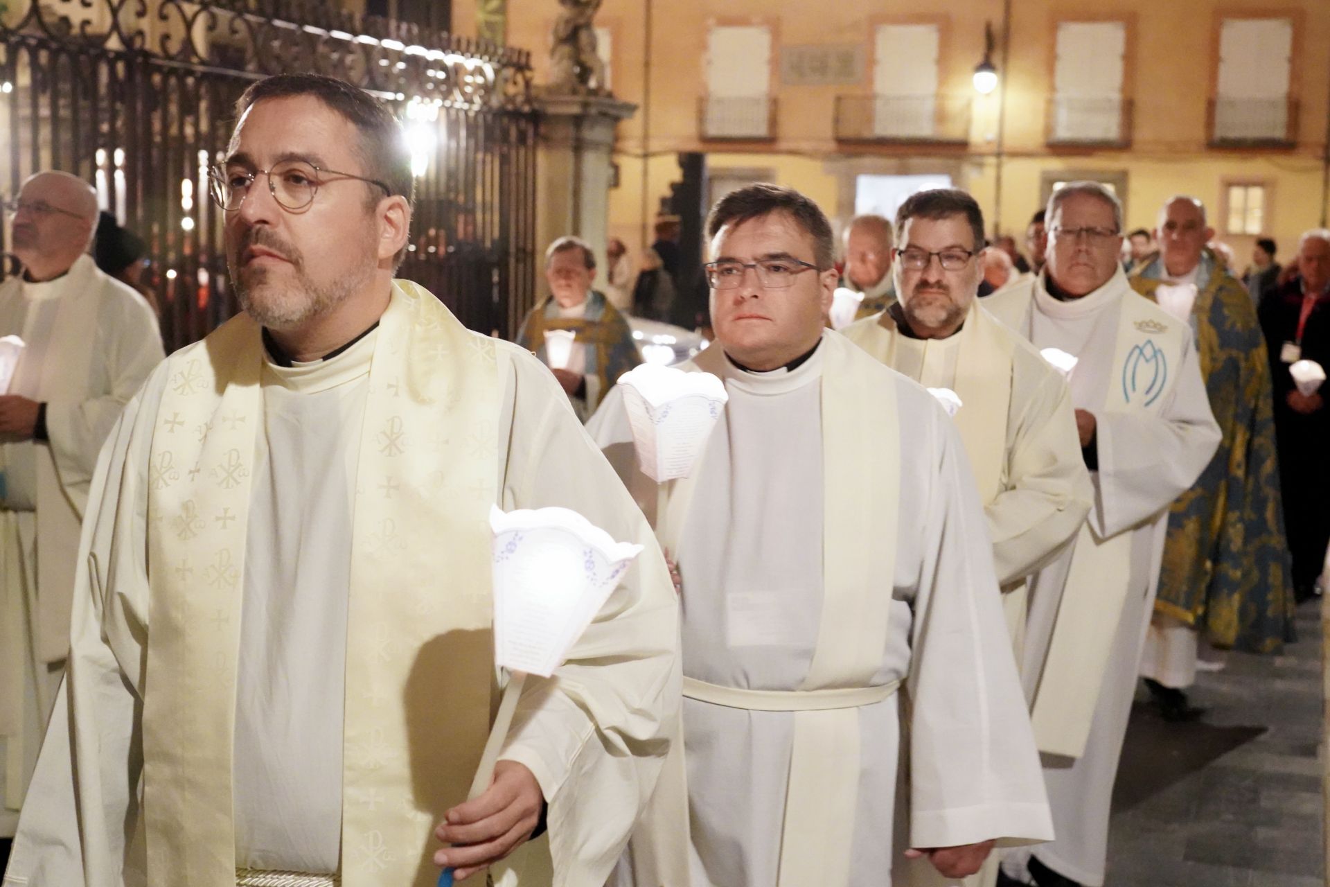 Procesión de las antorchas en León