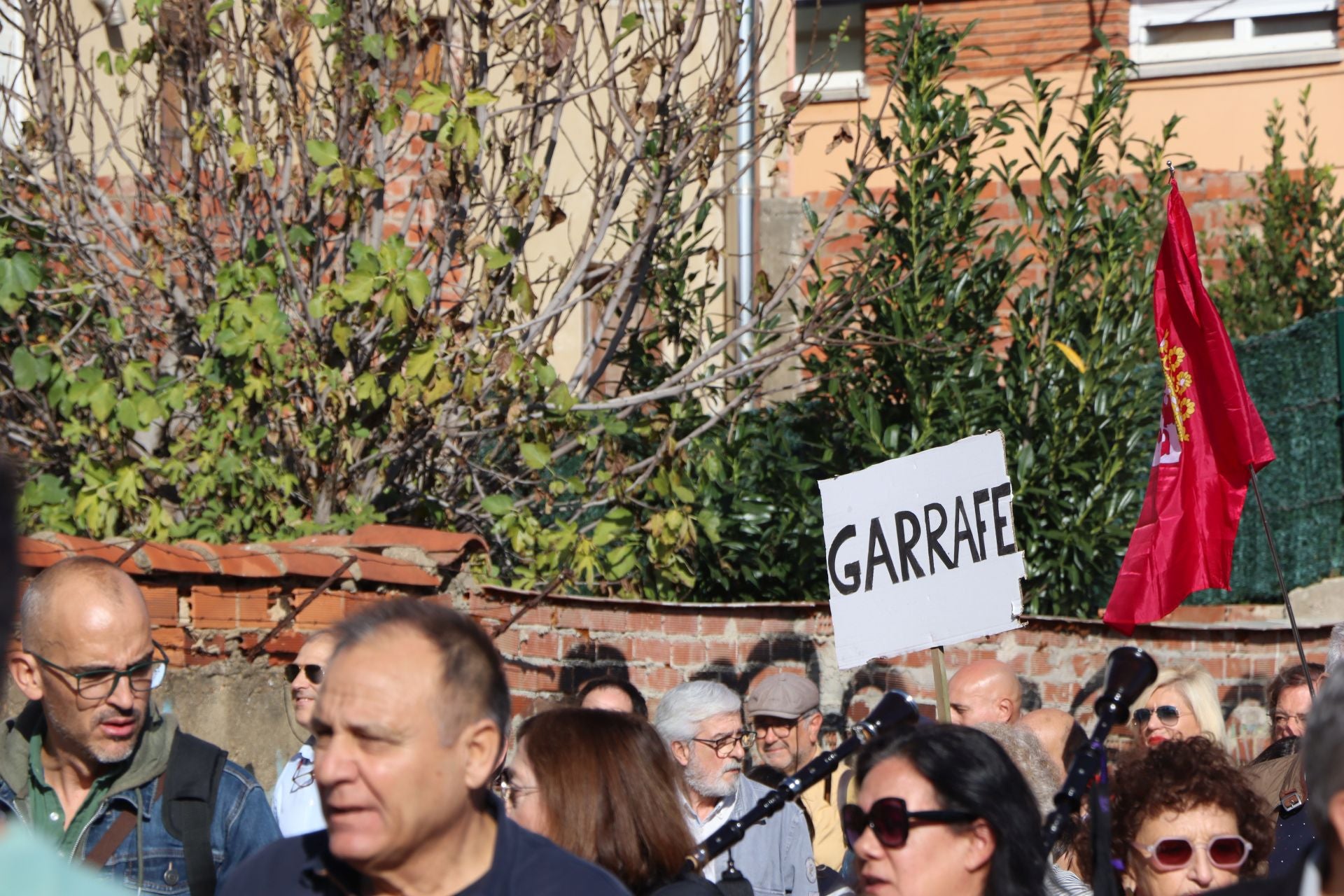 Manifestación por el futuro de Feve en León