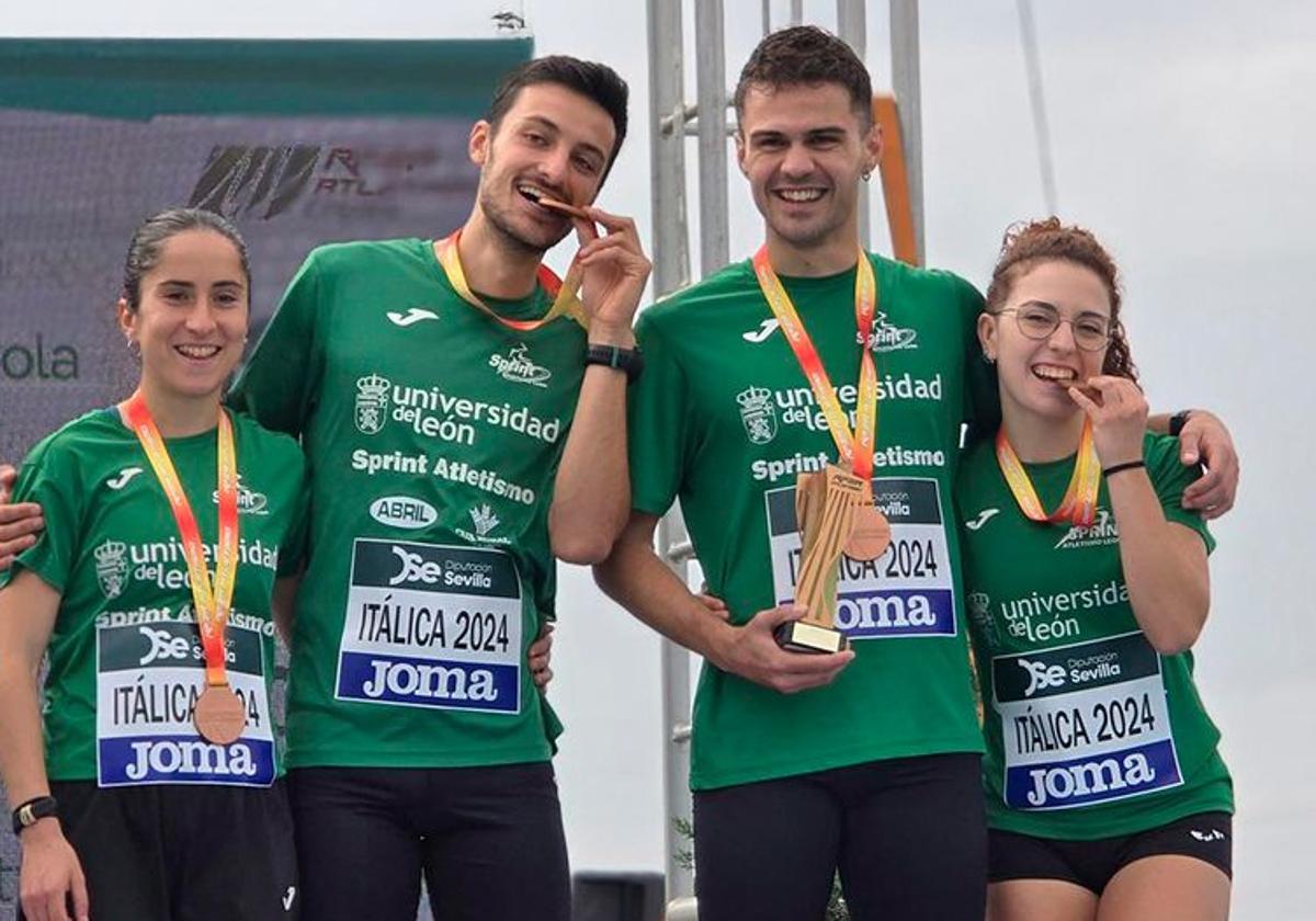 Los participantes por parte del equipo de la Universidad de León.