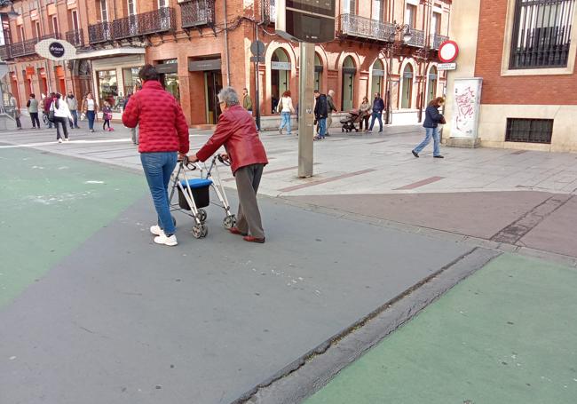 Situación de algunos tramos de la avenida.