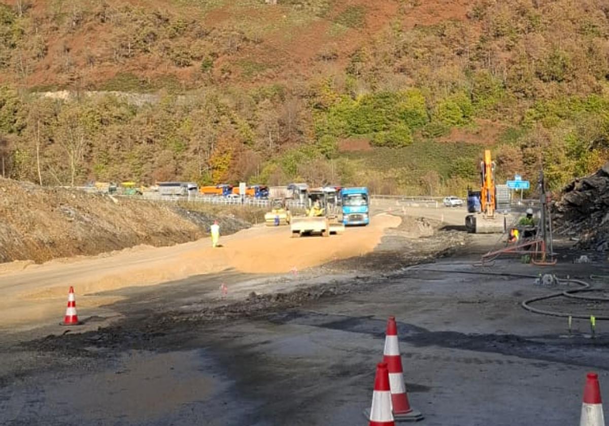 La patronal presiona para la supresión del peaje en la AP-66 durante las obras