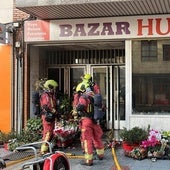 Susto en un bazar de León a causa de un incendio sin heridos