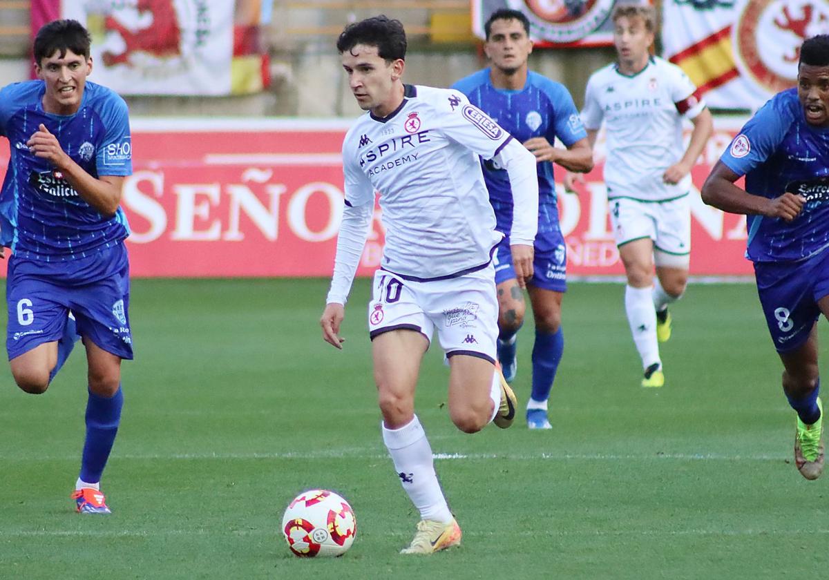 Luis Chacón, en un partido con la Cultural.