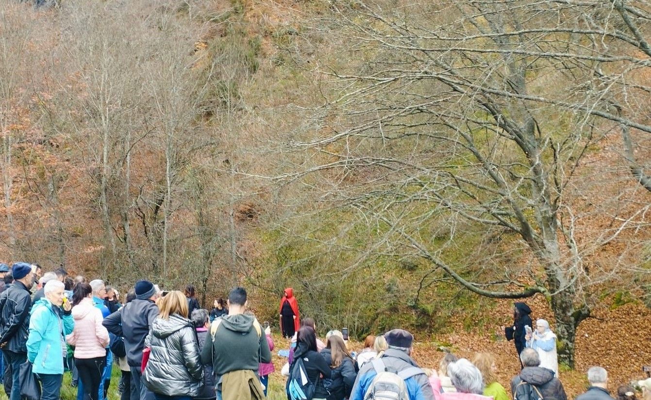 Ruta teatralizada en El Faedo de Ciñera