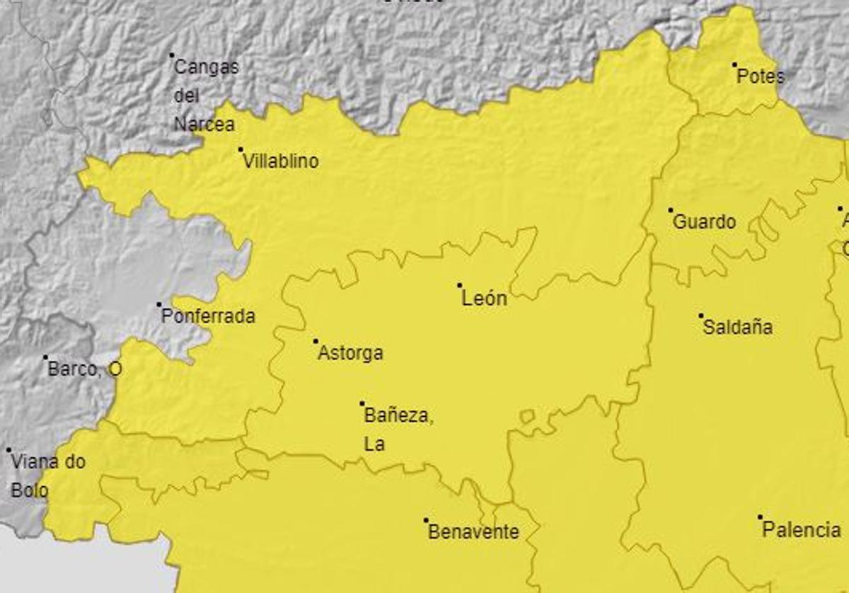 La alerta amarilla por vientos marca la jornada de jueves