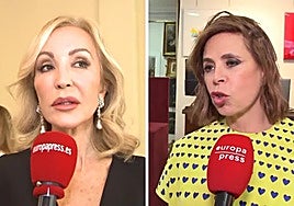 Imagen de Carmen Lomana y Ágatha Ruíz de la Prada.