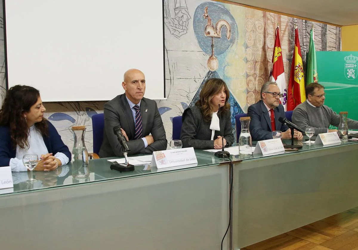 Presentación del estudio en la Universidad de León.