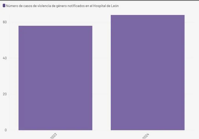 Aumento en el número de casos de violencia de género.