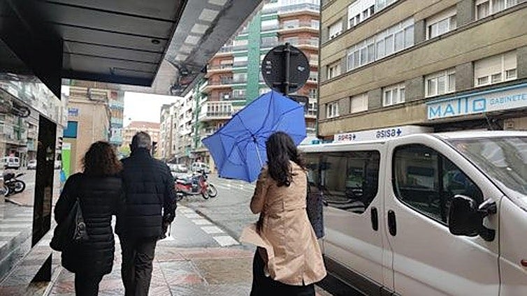 La borrasca Bert pone a León en aviso naranja: vientos de 100 km/h y lluvia