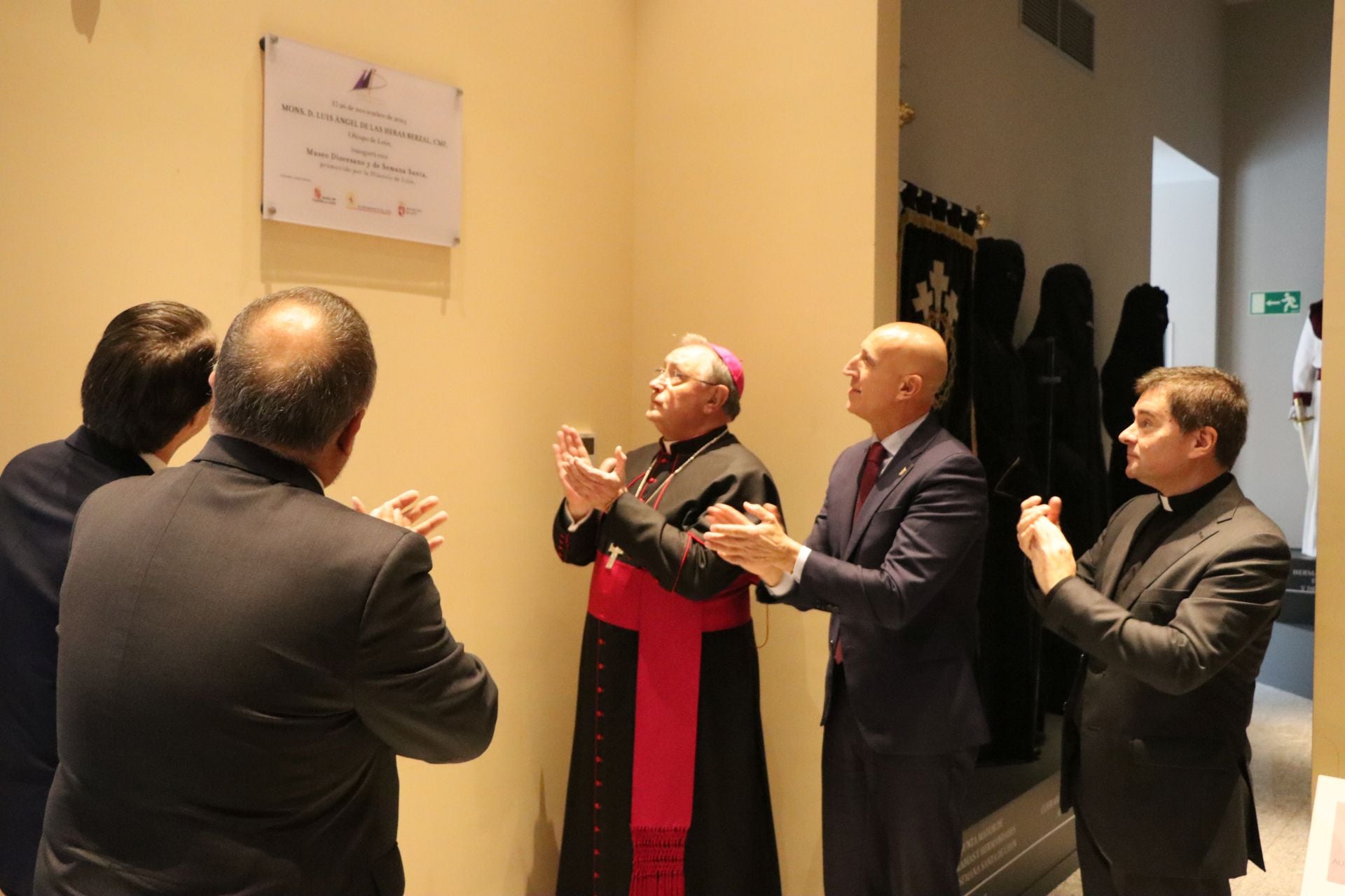 Inauguración del Museo Diocesano y de la Semana Santa de León