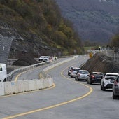 La autopista entre León y Asturias reabre a 40 kilómetros por hora