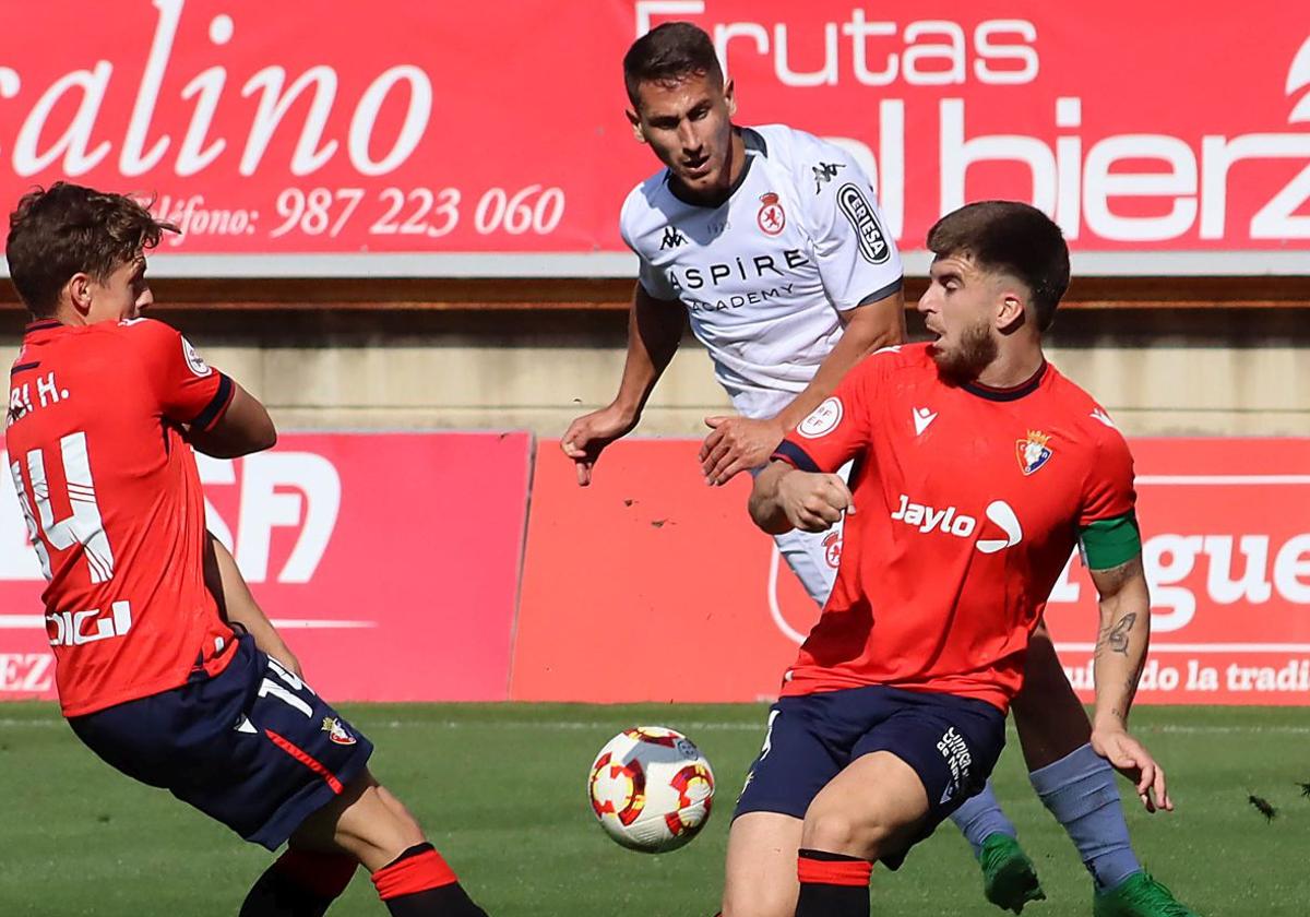 Manu Justo, en un partido con la Cultural.