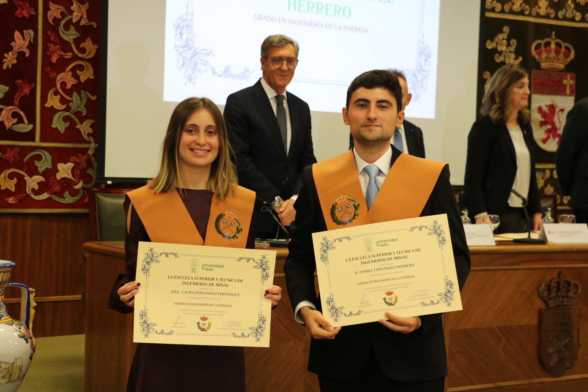 Graduación de la Escuela de Minas de la Universidad de León